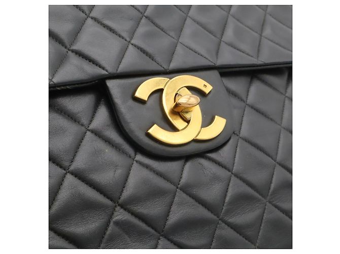 Borsa a spalla Chanel Large Matelassé Coco Mark - vista 9