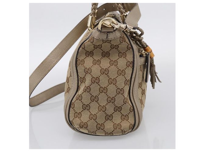 Gucci Bella Convertible Top Handle GG Canvas Medium - vista 3