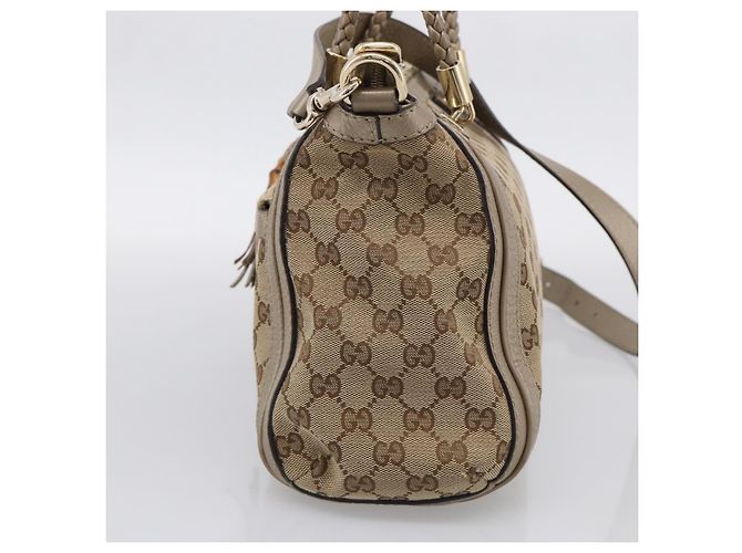 Gucci Bella Convertible Top Handle GG Canvas Medium - vista 4