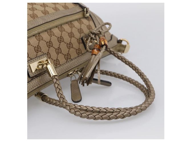 Gucci Bella Convertible Top Handle GG Canvas Medium - vista 7