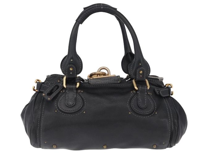 Chloé Chloe Paddington Lock Leather Medium - vista 2