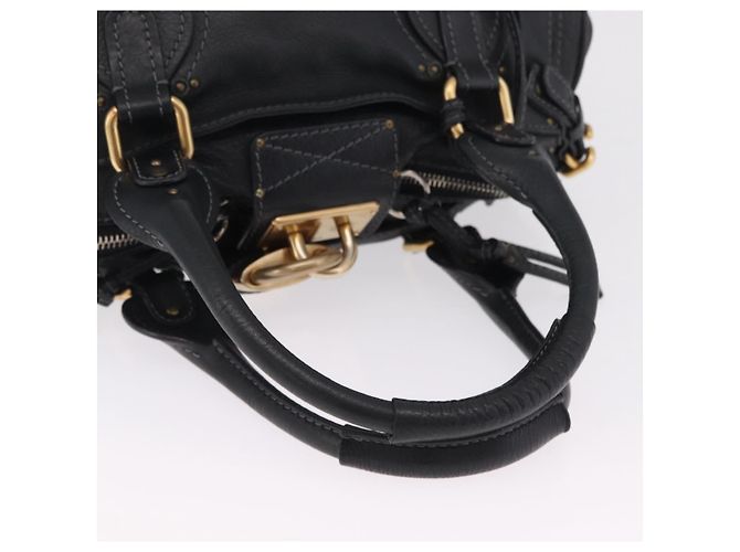Chloé Chloe Paddington Lock Leather Medium - vista 7