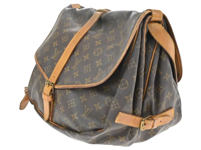 Louis Vuitton Saumur Monogram Canvas 35 - vista 3