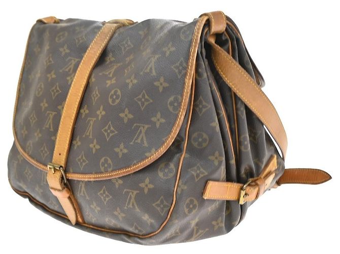 Louis Vuitton Saumur Monogram Canvas 35 - vista 4