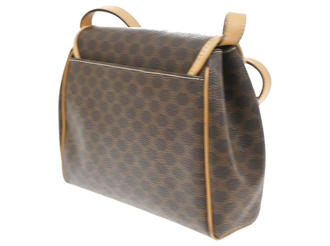 Céline Celine Macadam Shoulder Canvas Medium - vista 4