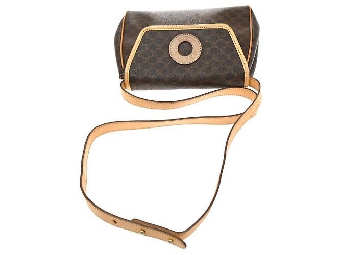 Céline Celine Macadam Shoulder Canvas Medium - vista 7