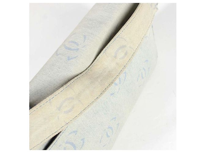 Chanel Borsa Denim Monogram - vista 11