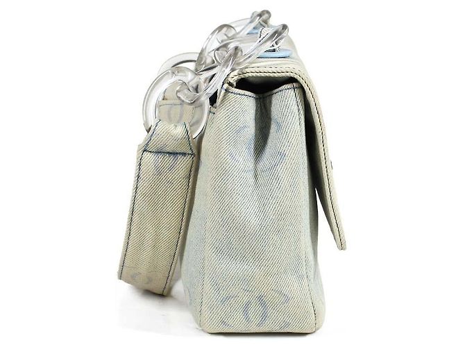 Chanel Borsa Denim Monogram - vista 2