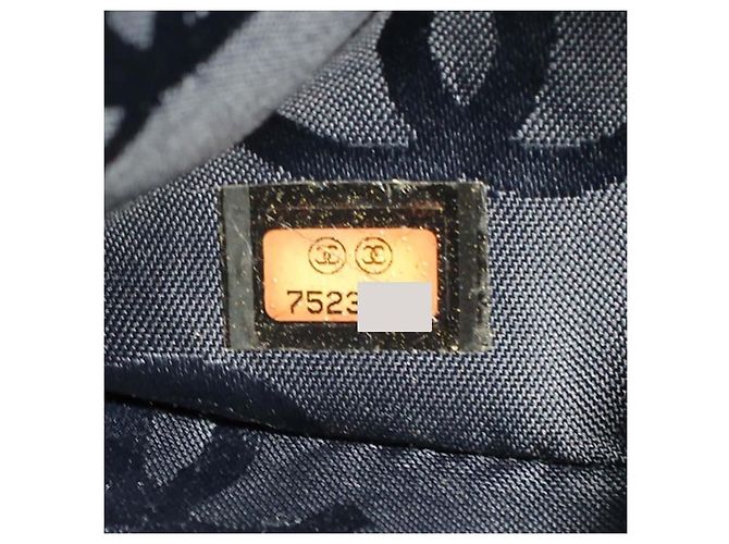 Chanel Borsa Denim Monogram - vista 7