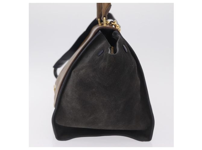 Trapèze Céline Celine Tricolor Trapeze Leather Medium - vista 3