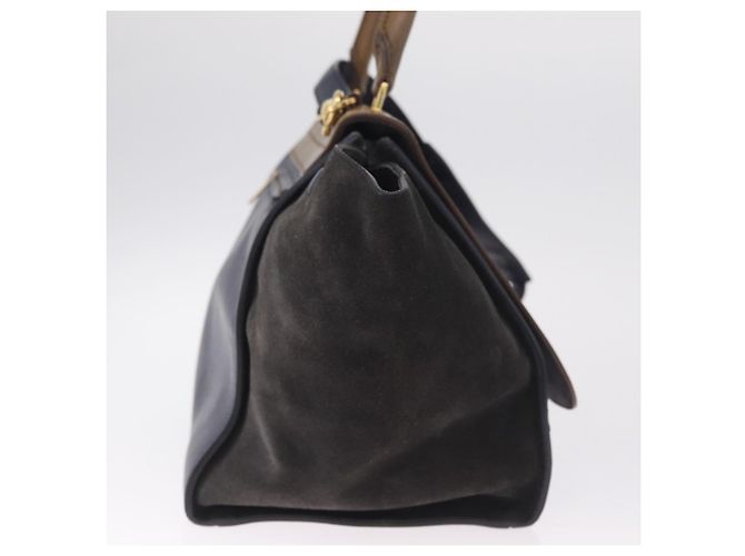 Trapèze Céline Celine Tricolor Trapeze Leather Medium - vista 4