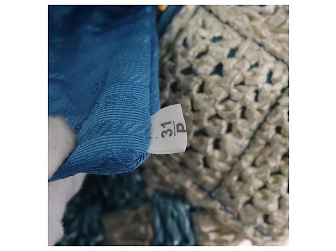 Prada Open Raffia Medium - vista 7