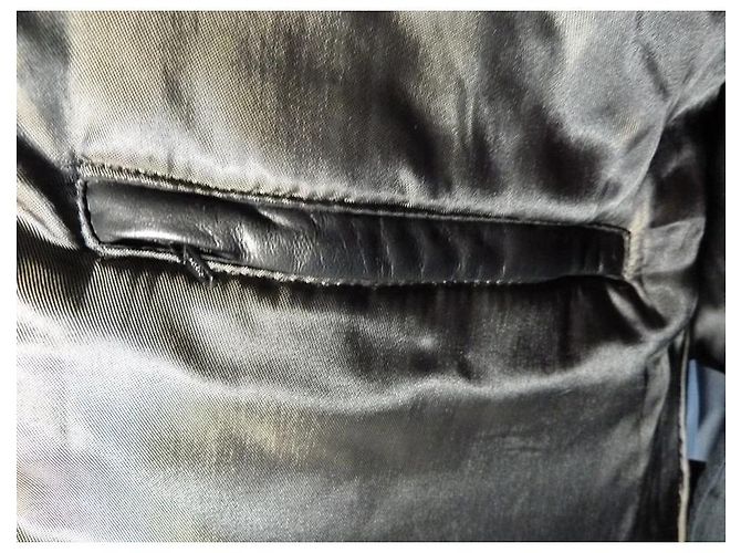 Paul & Shark schwarze Lederjacke - Ansicht 14