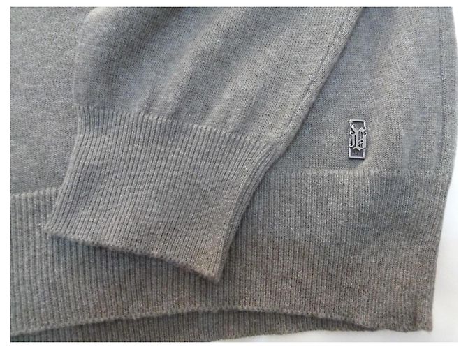 Autre Marque Versace Classic Grey Wool Knit Pullover - view 3