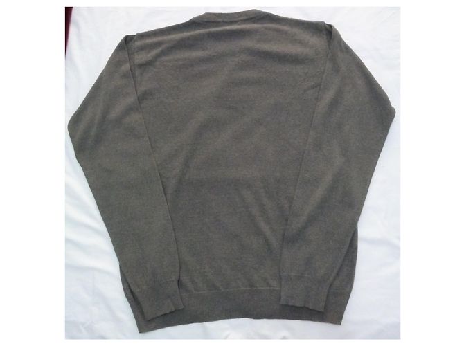Autre Marque Versace Classic Grey Wool Knit Pullover - view 4