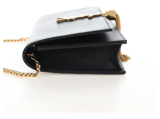 Autre Marque Saint Laurent Classic Monogram Tassel Chain Leather - vista 3