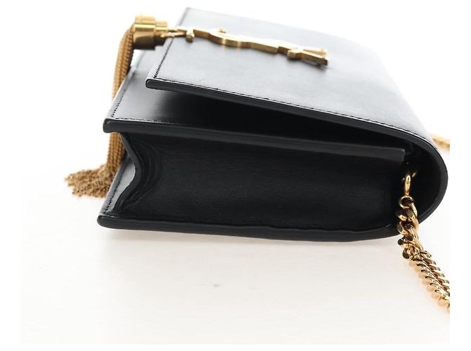 Autre Marque Saint Laurent Classic Monogram Tassel Chain Leather - vista 4