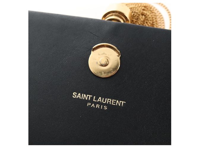 Autre Marque Saint Laurent Classic Monogram Tassel Chain Leather - vista 6