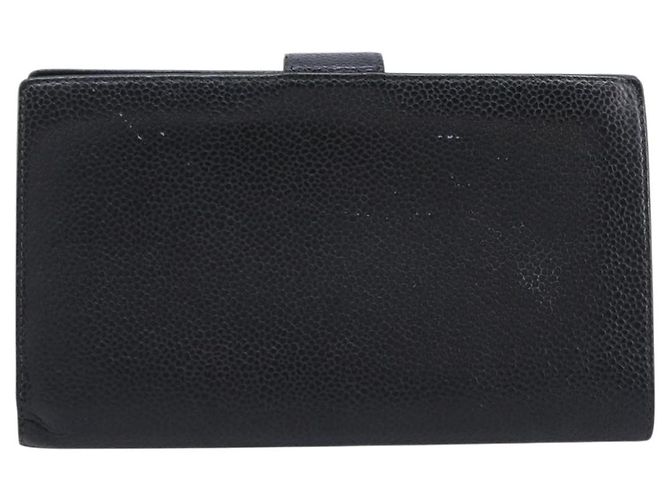 Chanel Vintage CC Bifold Leather Long - vista 2
