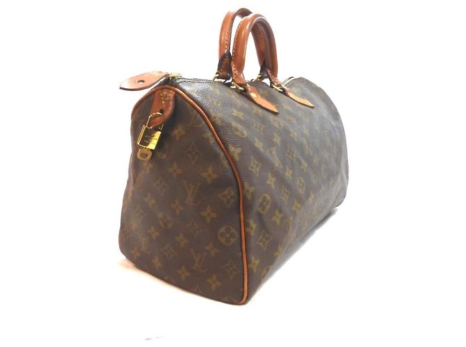 Borsa Louis Vuitton Speedy 35 Monogram - vista 10