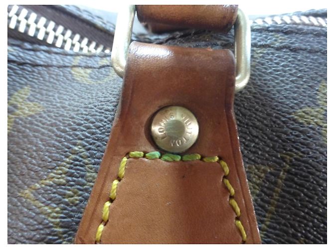 Borsa Louis Vuitton Speedy 35 Monogram - vista 3
