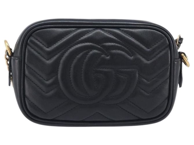 Gucci GG Marmont Matelassé Patent Small - vista 2