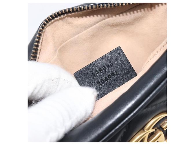 Gucci GG Marmont Matelassé Patent Small - vista 7