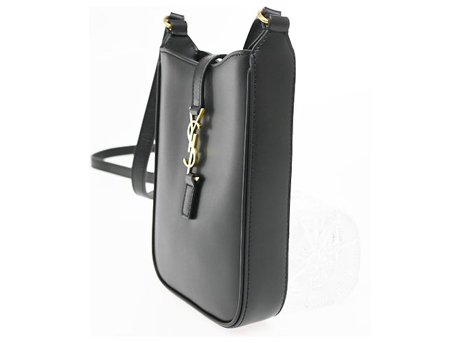 Autre Marque Saint Laurent Le 5 a 7 Vertical Leather Mini - vista 3
