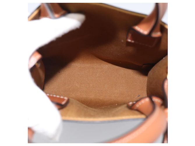 Céline Celine Vertical Cabas Triomphe Coated Canvas Mini - vista 5