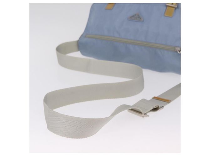 Double Prada Bolsa Messenger com Aba de Fivela Dupla Re-Nylon Medium - vista 7