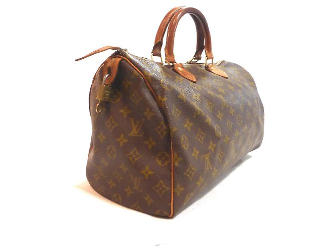 Borsa Louis Vuitton Speedy 35 Monogram - vista 10