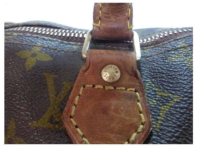 Borsa Louis Vuitton Speedy 35 Monogram - vista 3