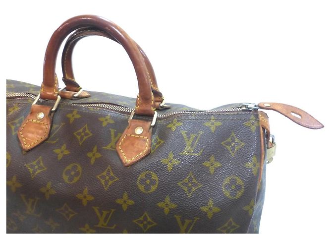 Borsa Louis Vuitton Speedy 35 Monogram - vista 5