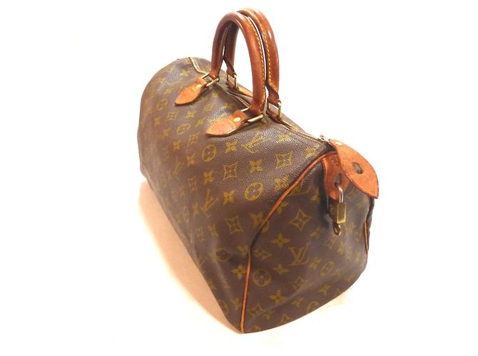 Borsa Louis Vuitton Speedy 35 Monogram - vista 8