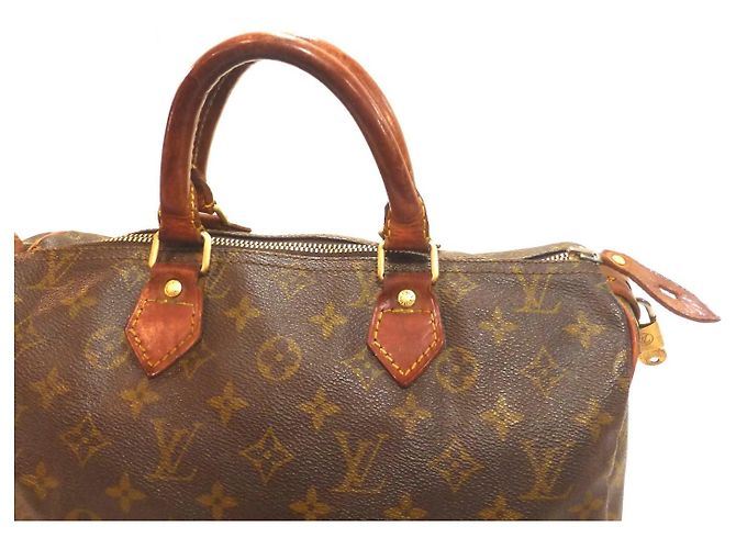 Borsa Louis Vuitton Speedy 30 Monogram - vista 5