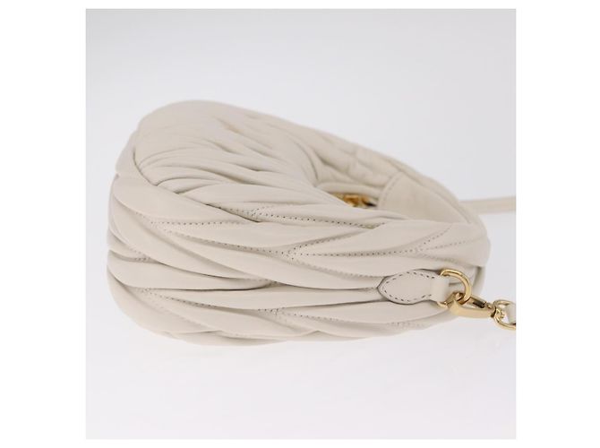 Miu Miu Wander Hobo Matelasse Leather Small - vista 3