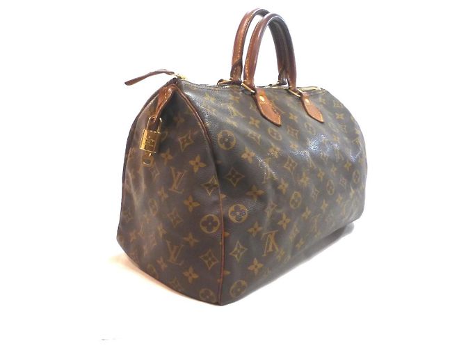Borsa Louis Vuitton Speedy 35 Monogram - vista 10