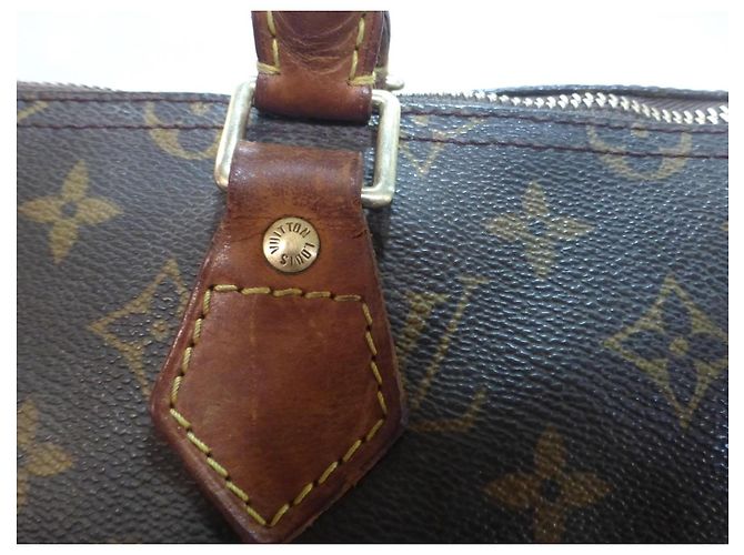 Borsa Louis Vuitton Speedy 35 Monogram - vista 3