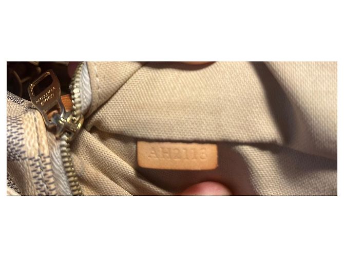 Borsa Louis Vuitton Damier Azur Soffi - vista 5