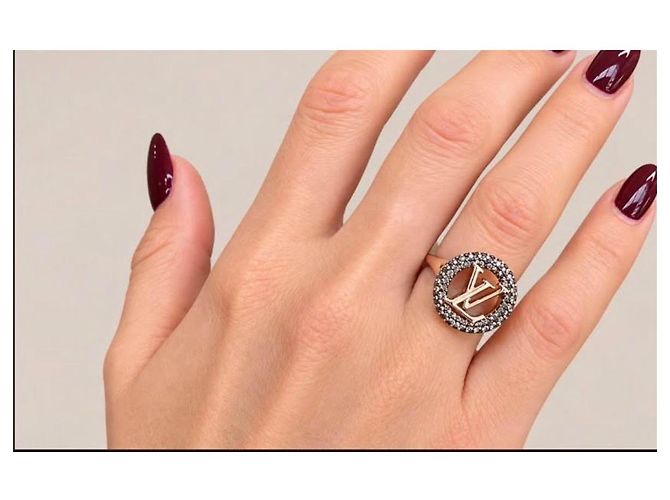 Louis Vuitton Louise Ring Gelbgold Saphire - Ansicht 2