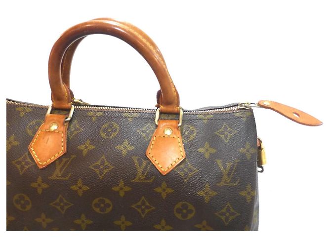 Borsa Louis Vuitton Speedy 30 Monogram - vista 4