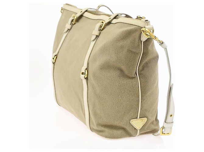 Prada Logo Convertible Canvas with Leather Large - Ansicht 4