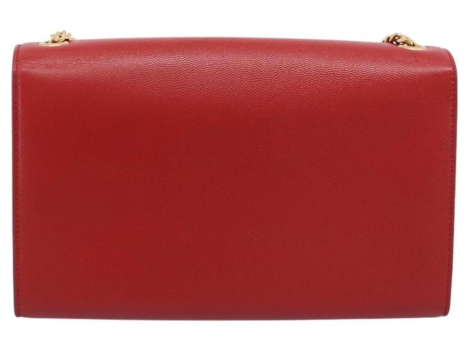 Autre Marque Saint Laurent Classic Monogram Flap Chain Leather - vista 2
