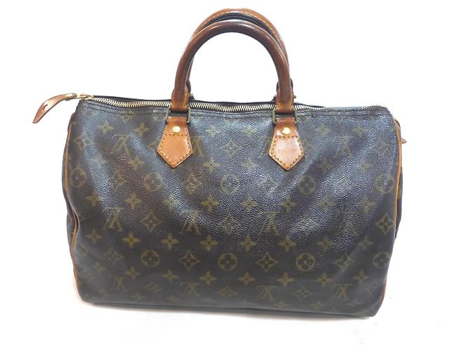 Borsa Louis Vuitton Speedy 35 Monogram - vista 10