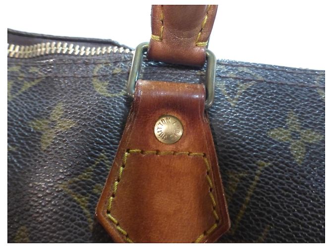 Borsa Louis Vuitton Speedy 35 Monogram - vista 3