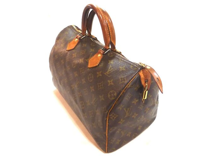 Borsa Louis Vuitton Speedy 35 Monogram - vista 7