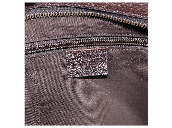 Borsa a tracolla Gucci Double Pocket Web GG Canvas Medium - vista 6