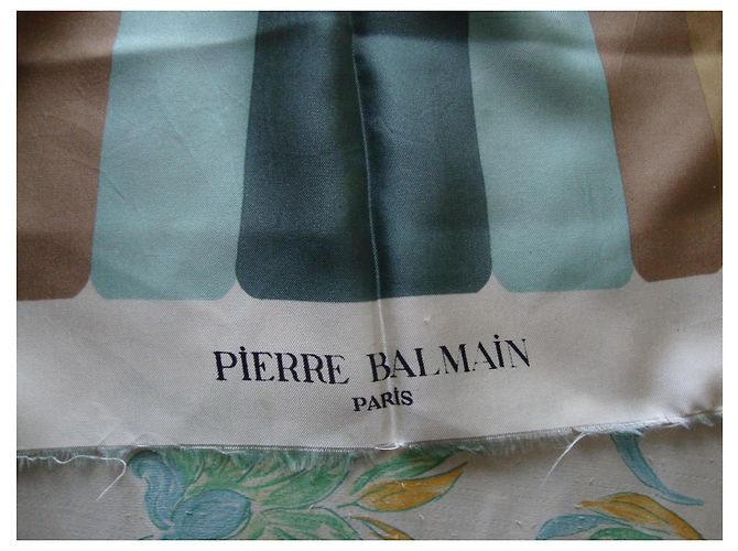 Pierre Balmain Sciarpa in seta a righe - vista 3