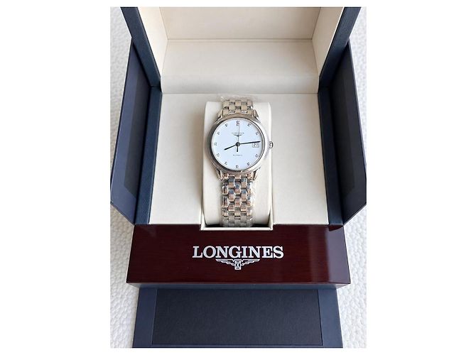 Longines Flagship L4.774.4.27.6 Quadrante Diamanti NOS - vista 2