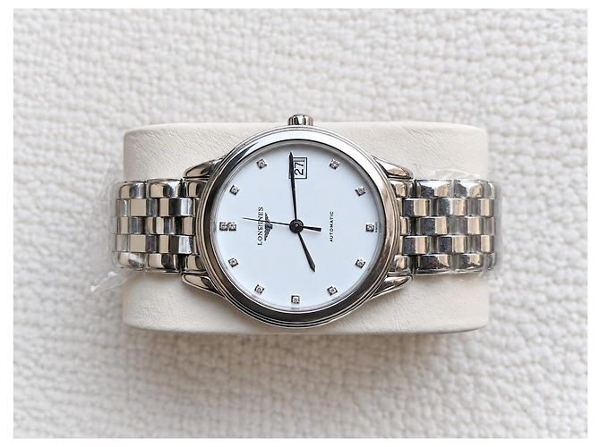 Longines Flagship L4.774.4.27.6 Quadrante Diamanti NOS - vista 4